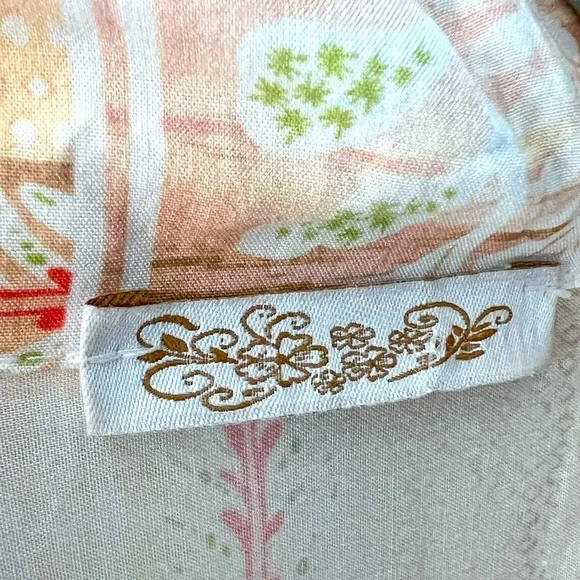 $250 Anthropologie lovers! MADE IN ITALY Boho mini oversized dress S viscose - Picture 13 of 14